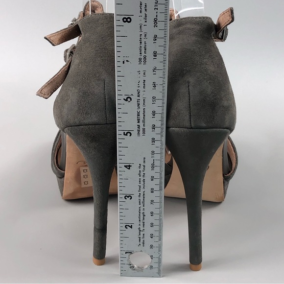 Joie Rexanne Women’s Gray Platform Heels Size 8.5 - Picture 11 of 12